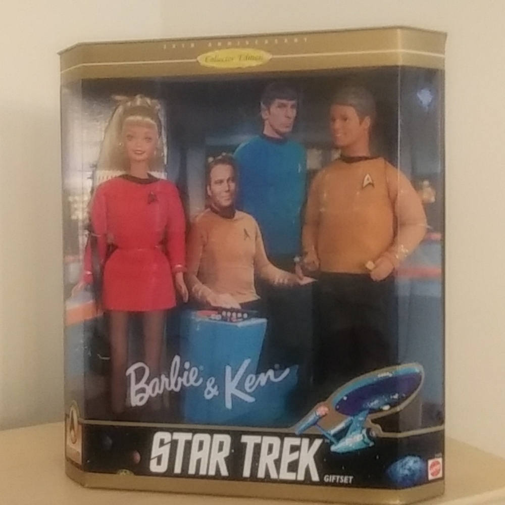 Barbie & Ken Star Trek Gift Set Vintage 1996